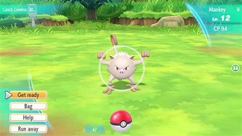 catch combo pokemon let's go